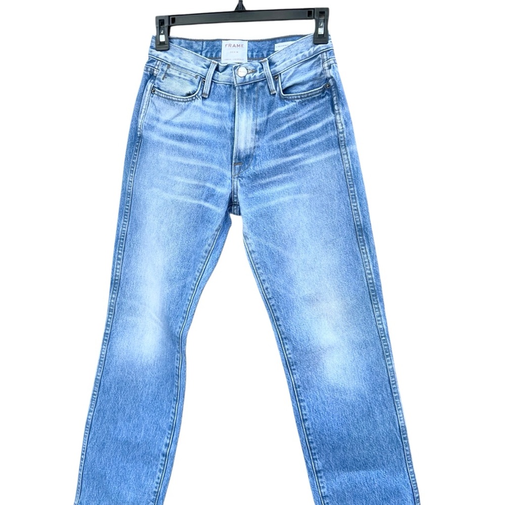 Frame Denim Re-Released Le High Straight - The Echo Jeans View 2